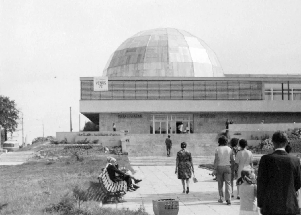 Olsztyńskie planetarium - zdjęcie sprzed 50 lat