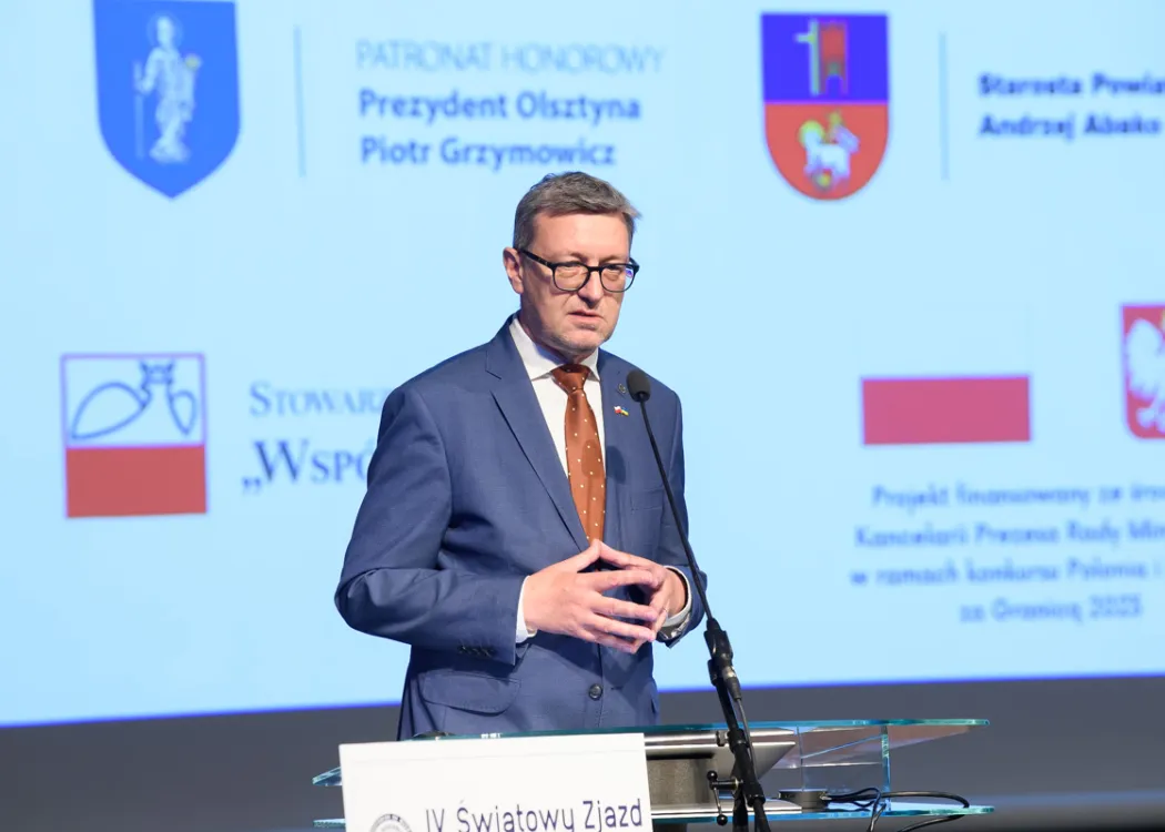 Prof. Przyborowski - IV Światowy Zjazd Lekarzy Polskich i XI Kongres Polonii Medycznej