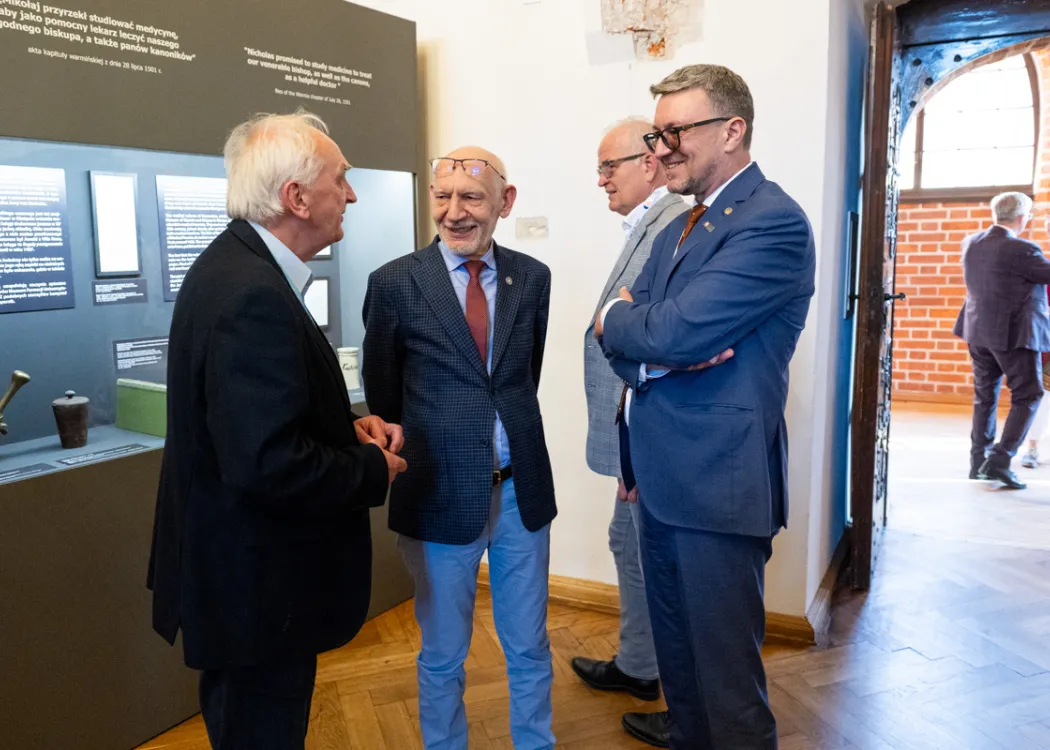 Światowy Kongres Kopernikański w Olsztynie - wizyta na olsztyńskim zamku