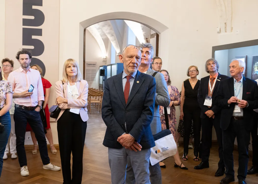 Światowy Kongres Kopernikański w Olsztynie - wizyta na olsztyńskim zamku