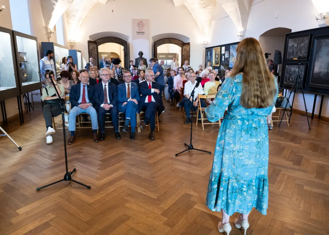 Światowy Kongres Kopernikański w Olsztynie - wizyta na olsztyńskim zamku