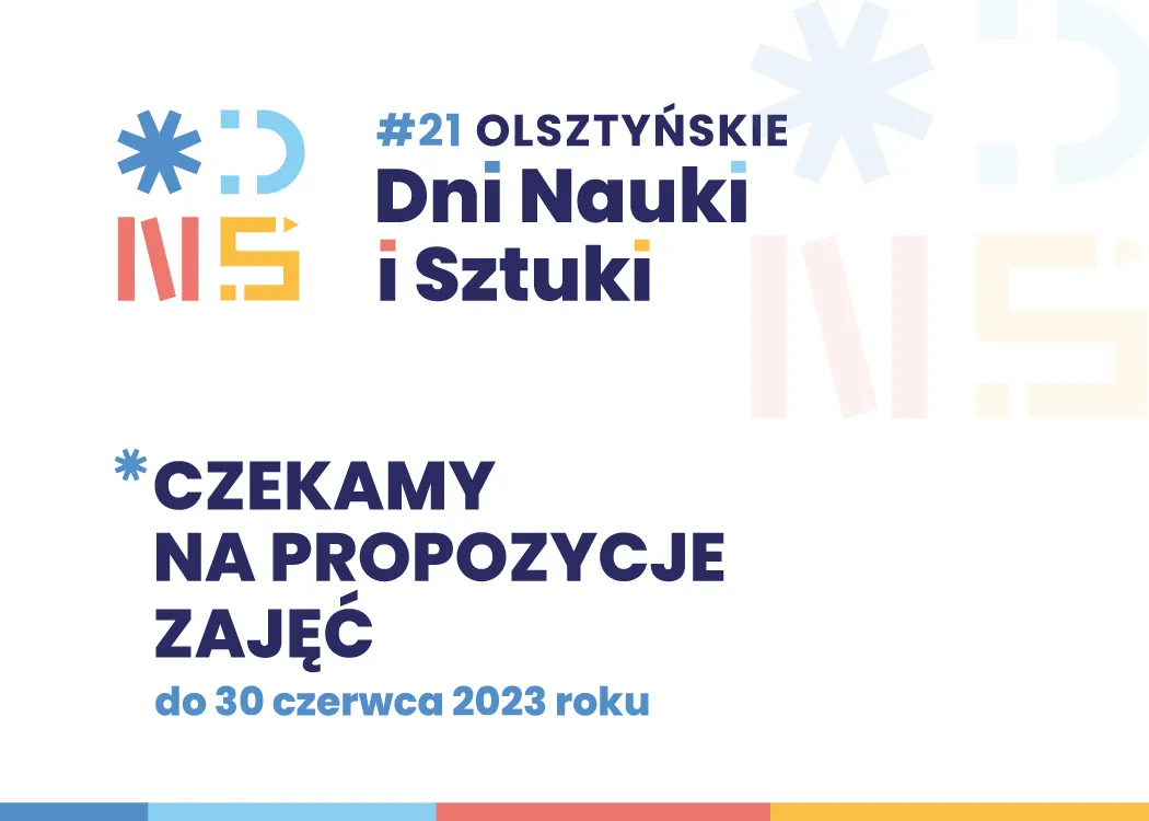 olsztyńskie dni nauki i sztuki - propozycje zajęć