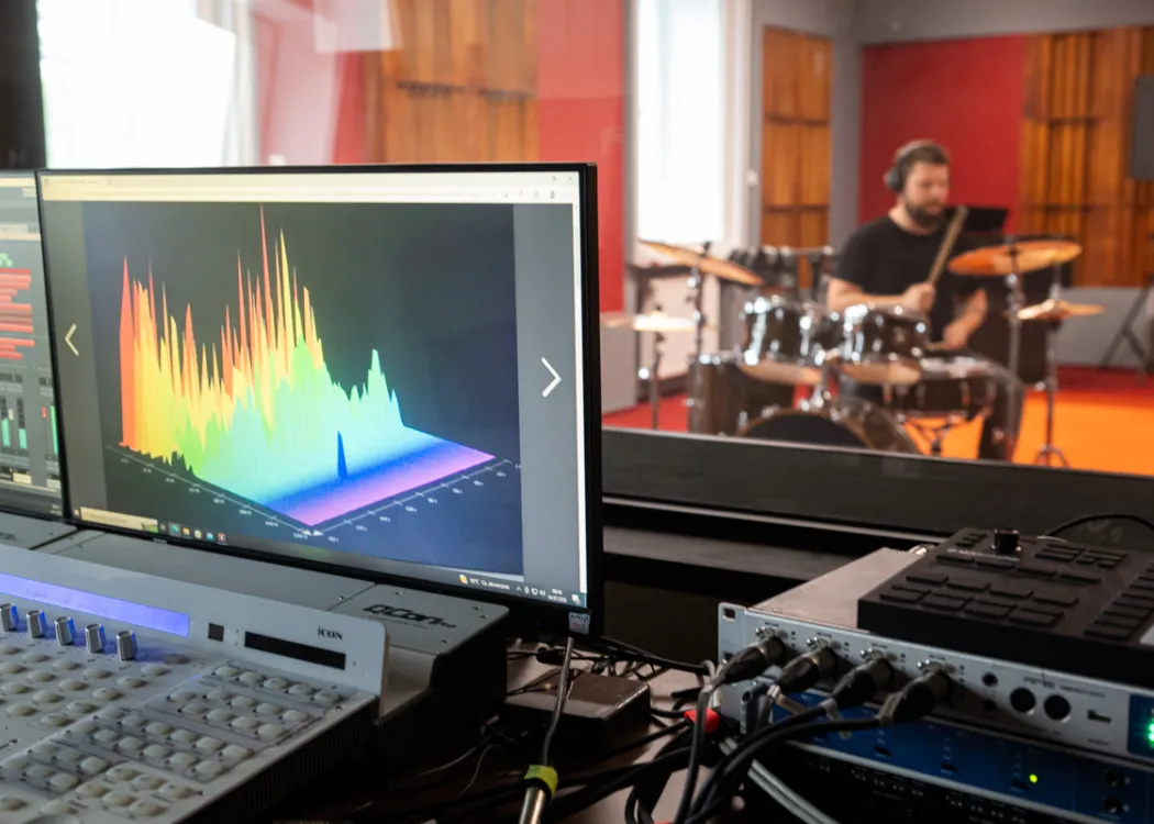 Studio nagrań na Wydziale Sztuki UWM