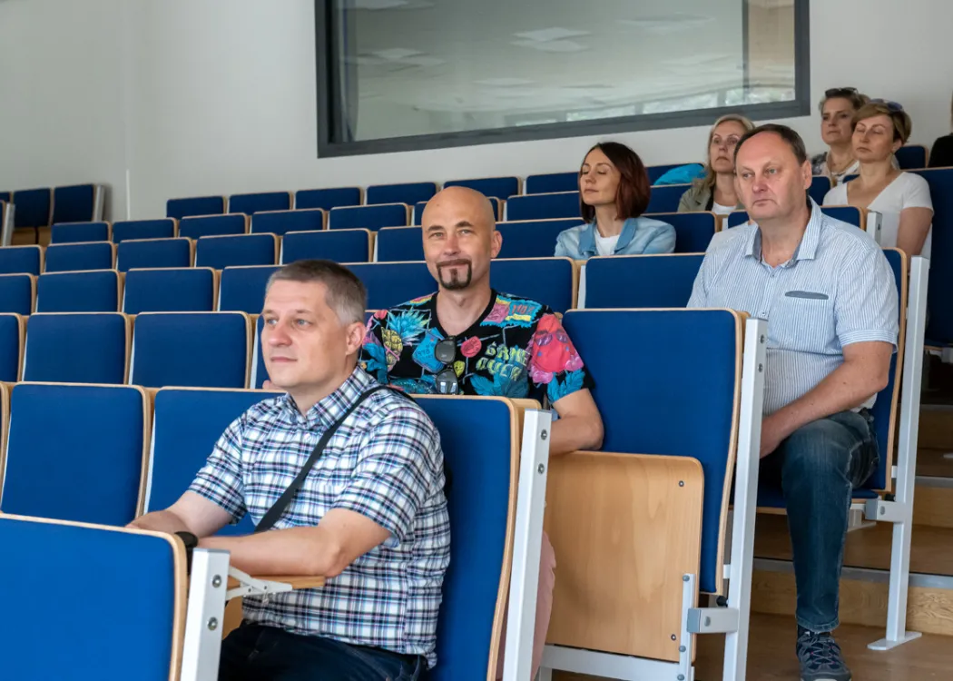Pierwsze spotkanie pracowników WNS w nowej siedzibie - lipiec 2023