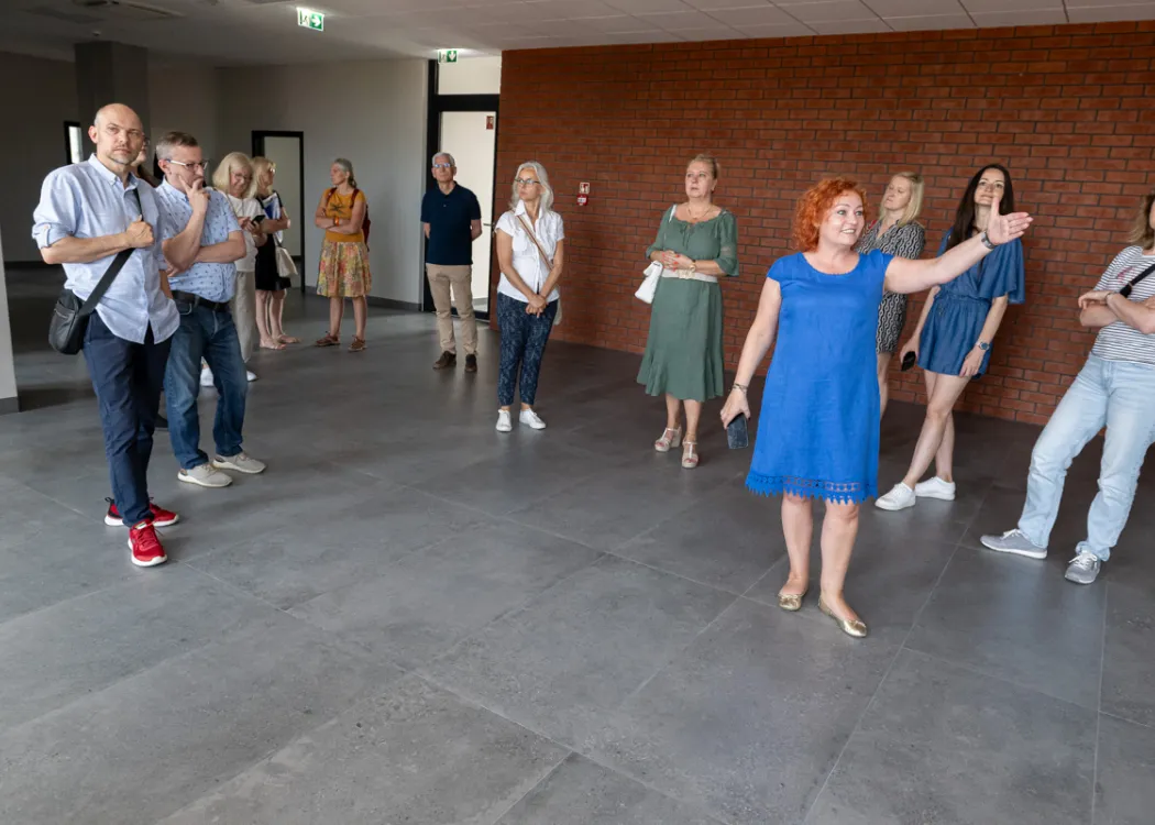 Pierwsze spotkanie pracowników WNS w nowej siedzibie - lipiec 2023