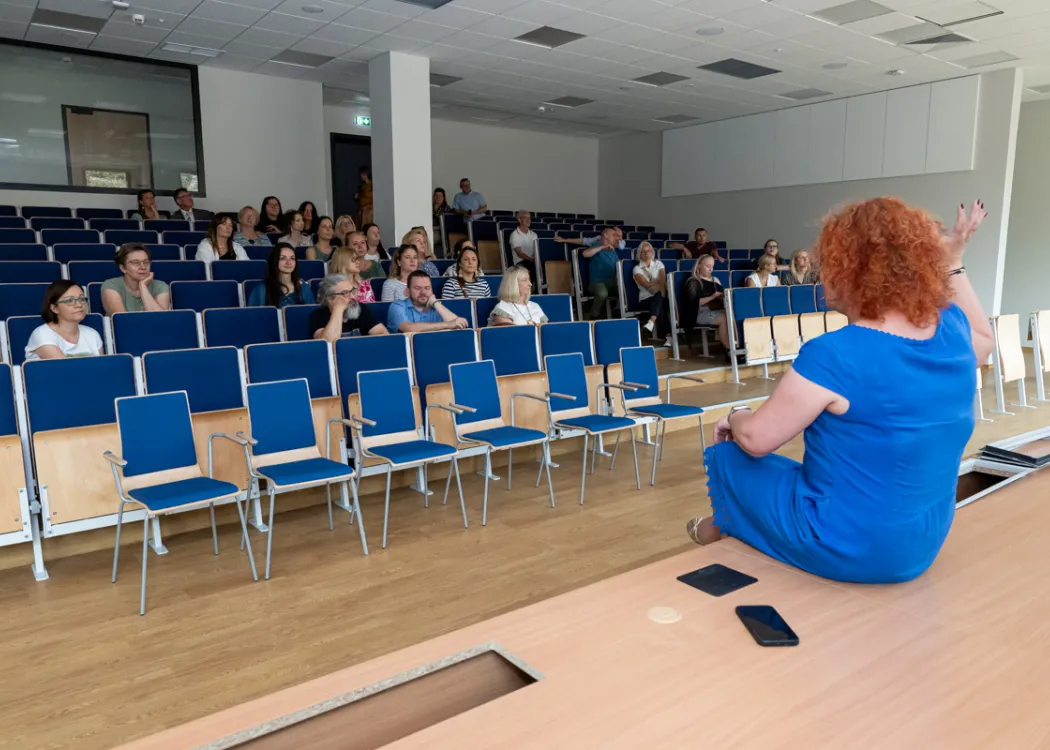 Pierwsze spotkanie pracowników WNS w nowej siedzibie - lipiec 2023