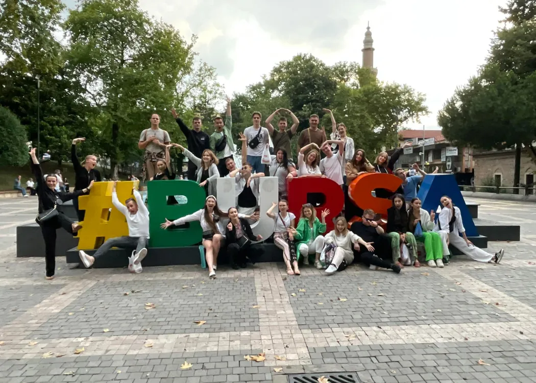 Zespół Pieśni i Tańca "Kortowo" podczas pobytu Turcji