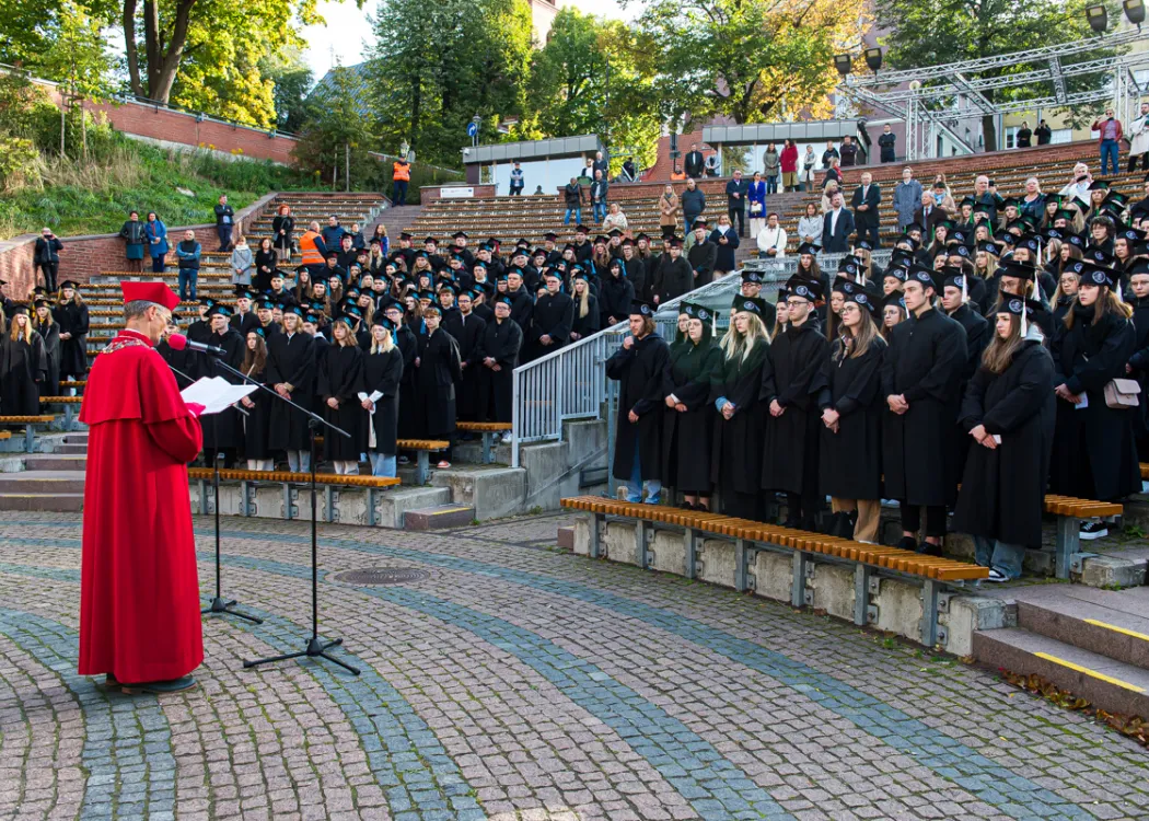 Inauguracja roku akademickiego w Collegium Medicum - amifiteatr