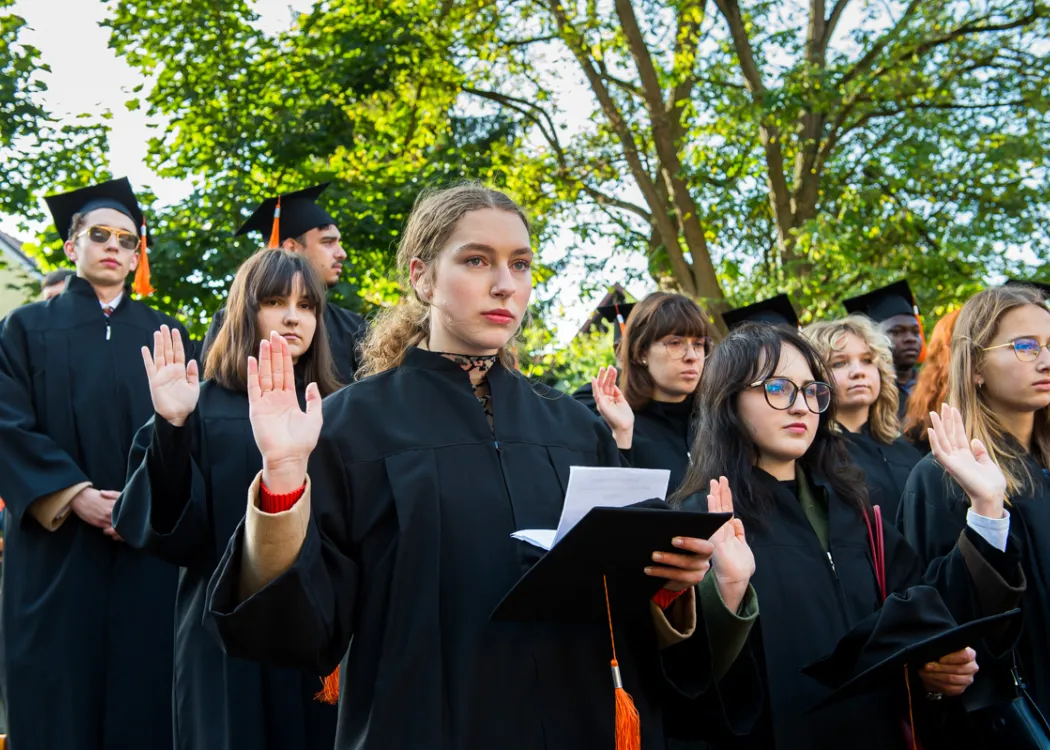 Inauguracja roku akademickiego w Collegium Medicum - amifiteatr