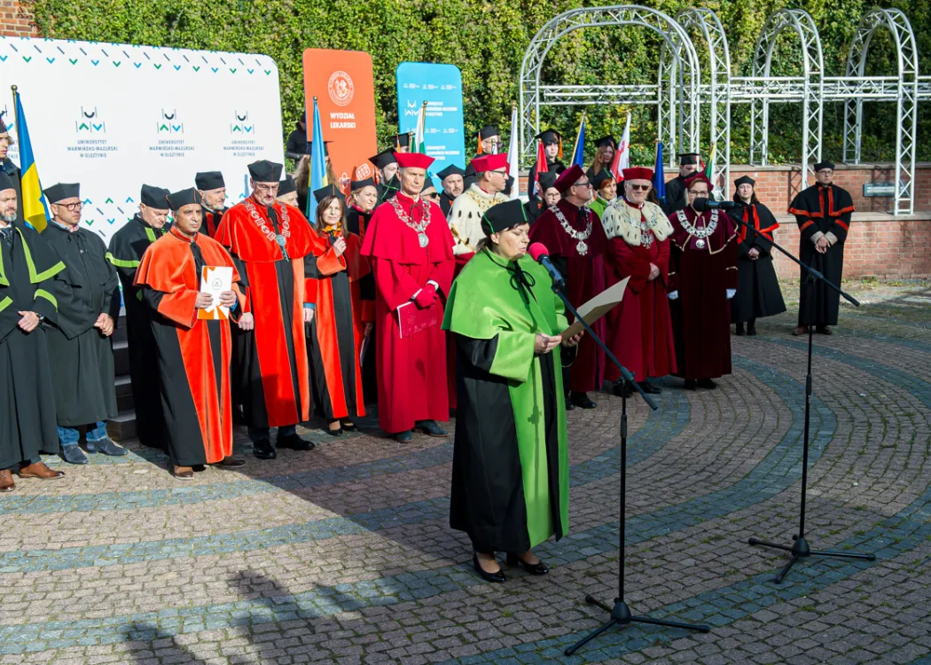Inauguracja roku akademickiego w Collegium Medicum - amifiteatr