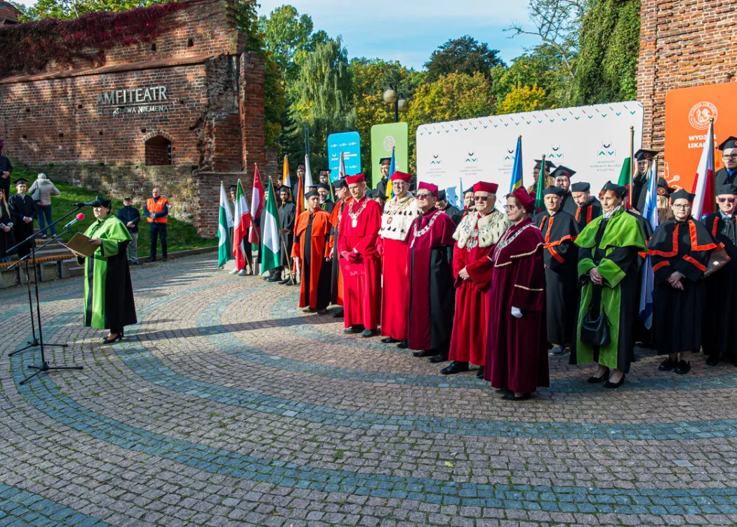 Inauguracja roku akademickiego w Collegium Medicum - amifiteatr