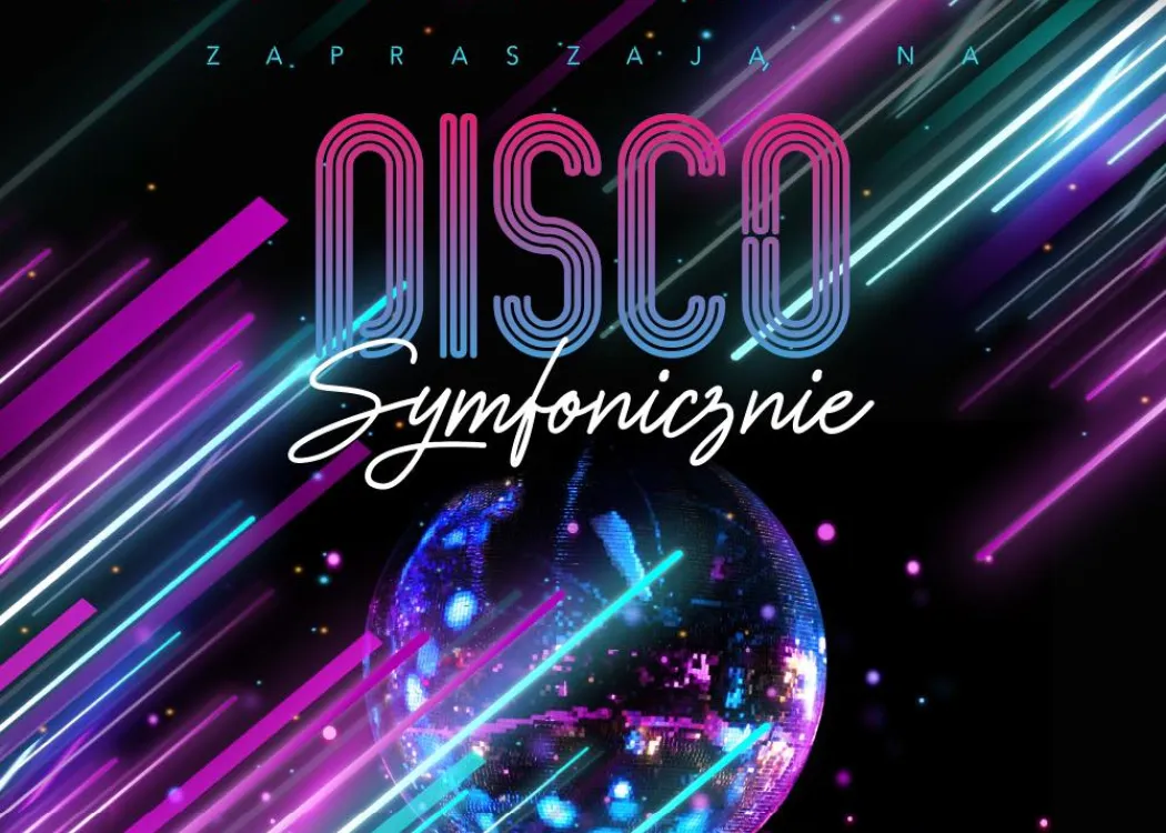 disco symfonicznie, plakat