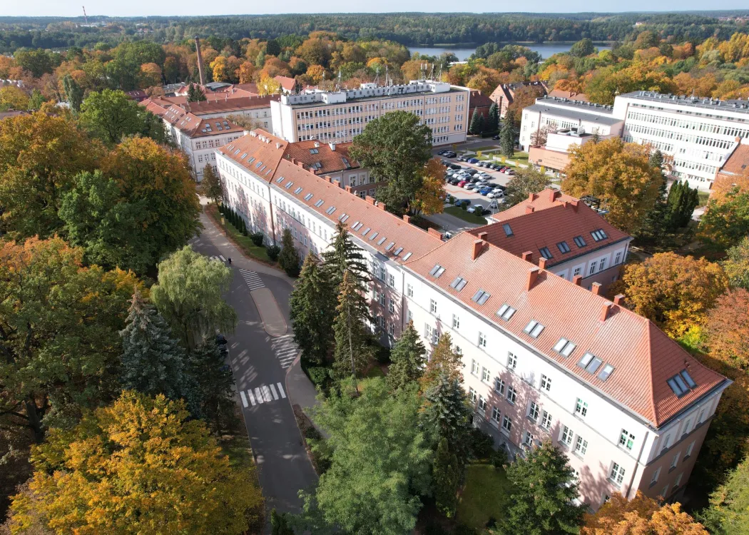 Kortowo widziane z góry