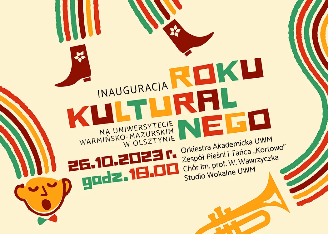 Plakat - Inauguracja roku kulturalnego