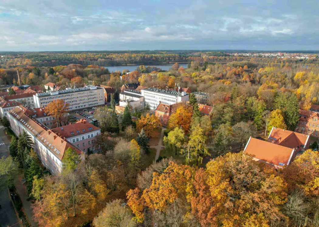 Kortowo widziane z góry