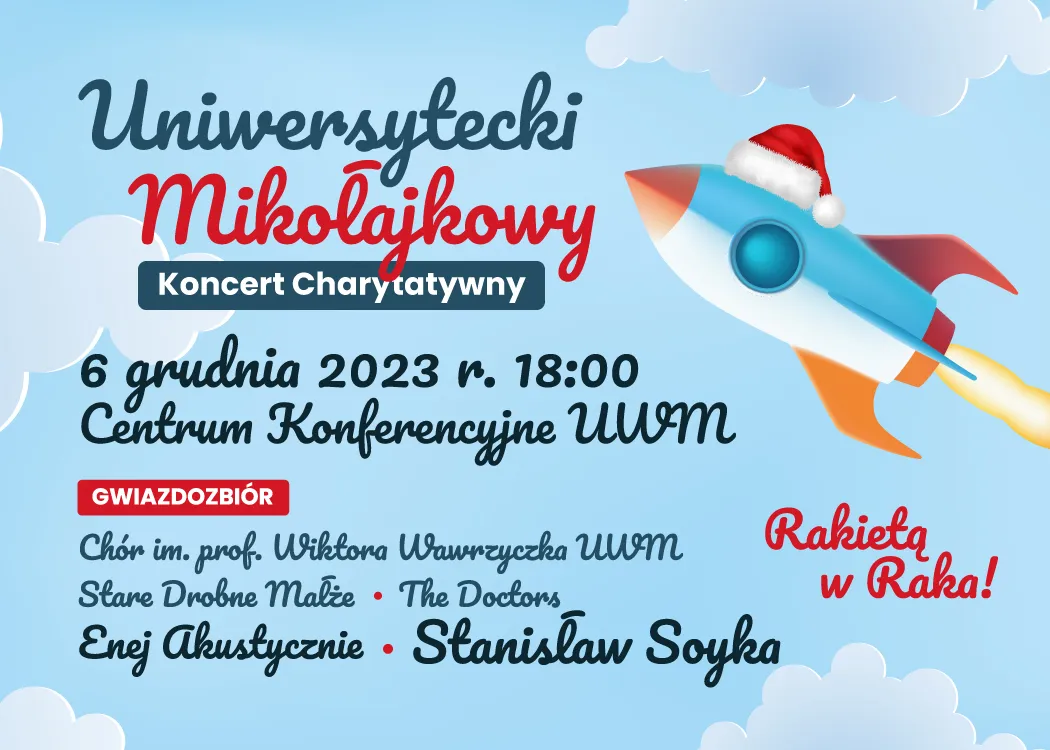 Uniwersytecki Mikołajkowy Koncert Charytatywny: Gramy dla Oli