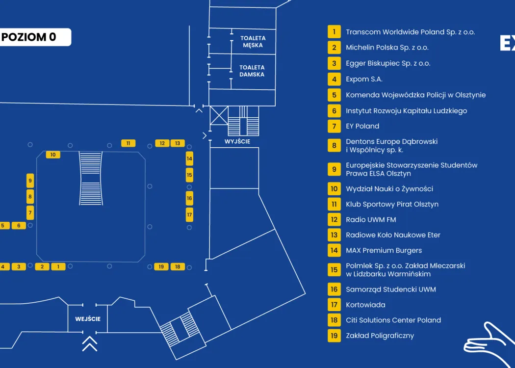 Lista wystawców Student EXPO UWM