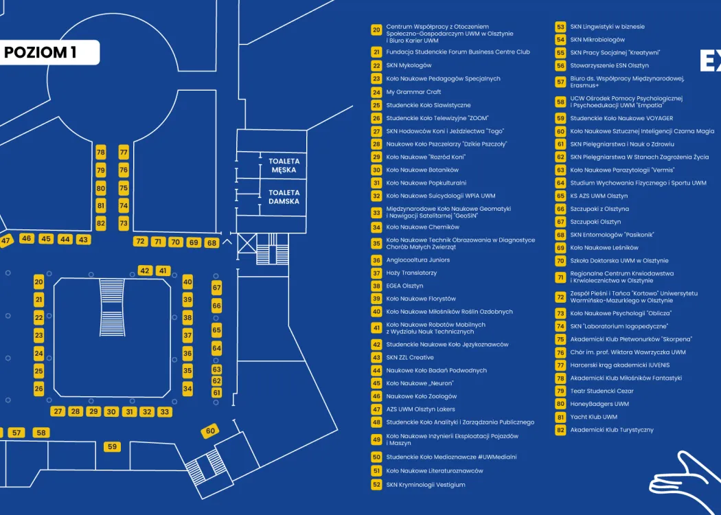 Lista wystawców Student EXPO UWM