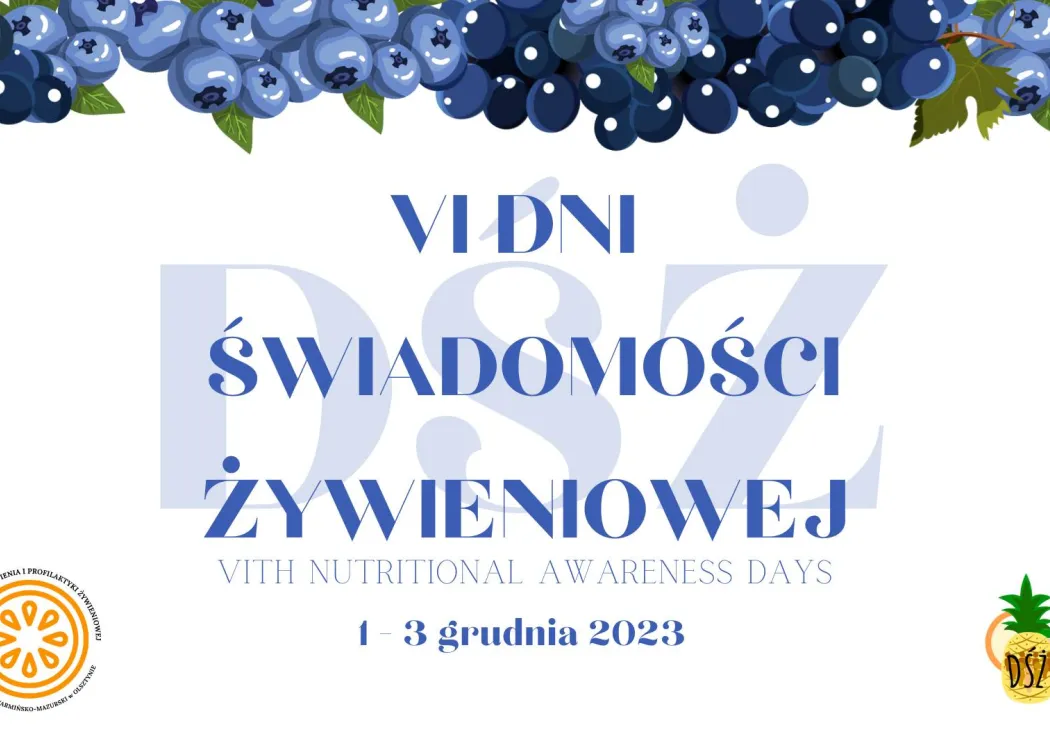 VI Dni Świadomości Żywieniowej - plakat