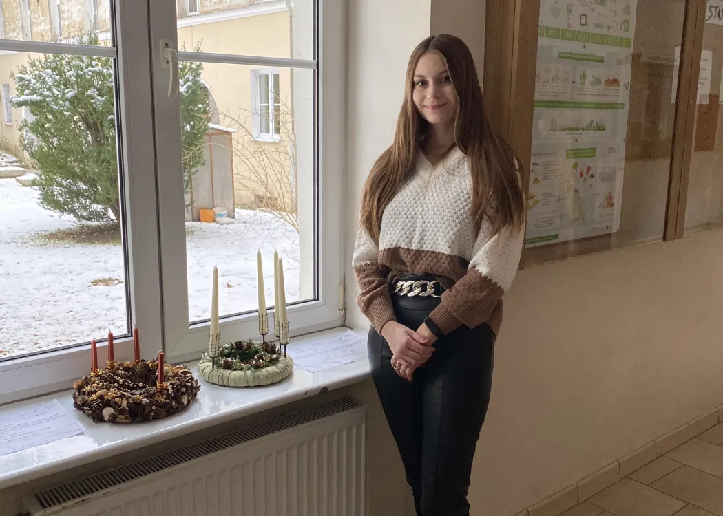 Wystawa wieńców na Wydziale Rolnictwa i Leśnictwa