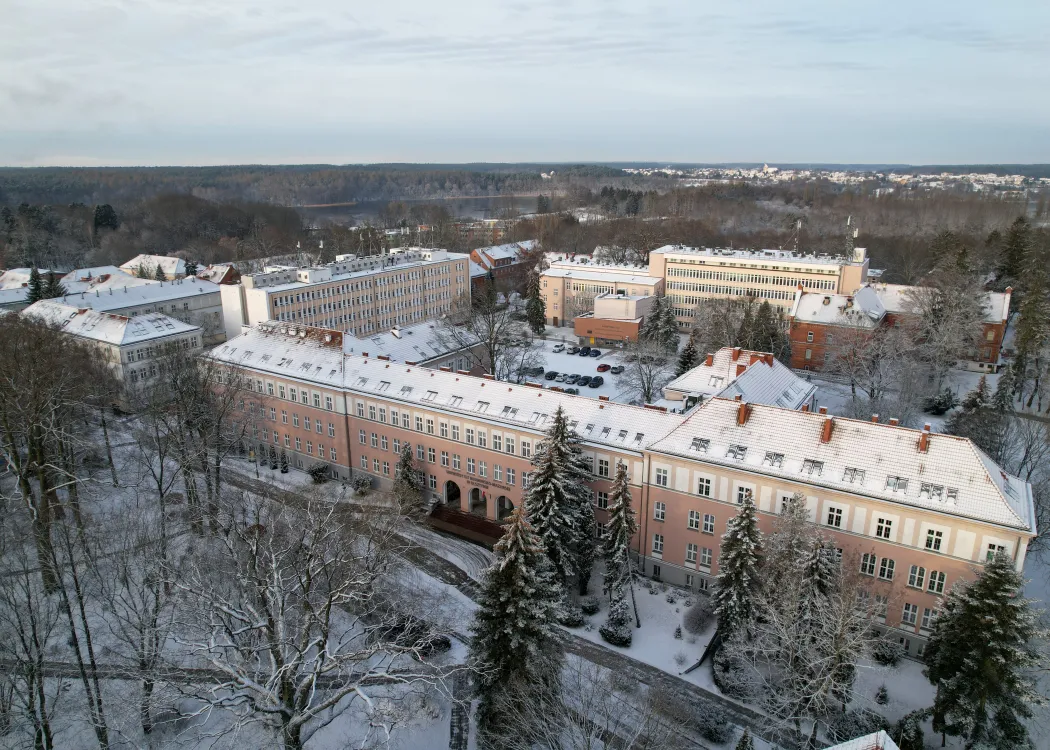 Kortowo widziane z góry