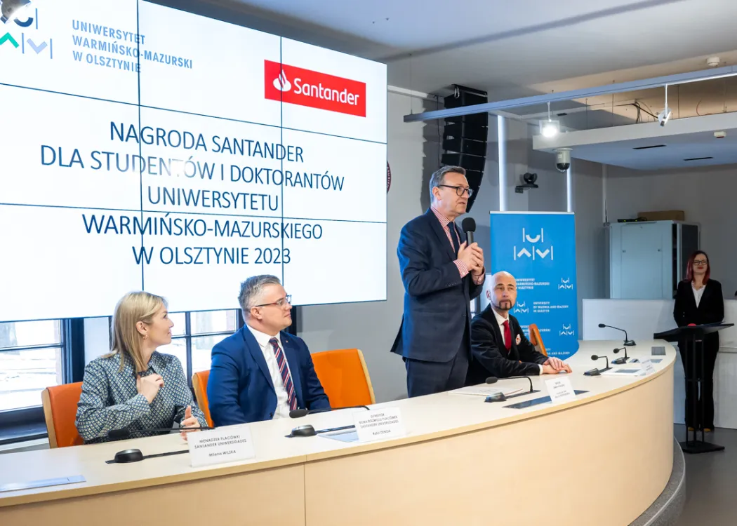 Wręczenie nagród Santander