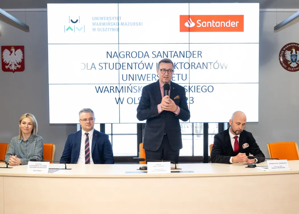 Wręczenie nagród Santander