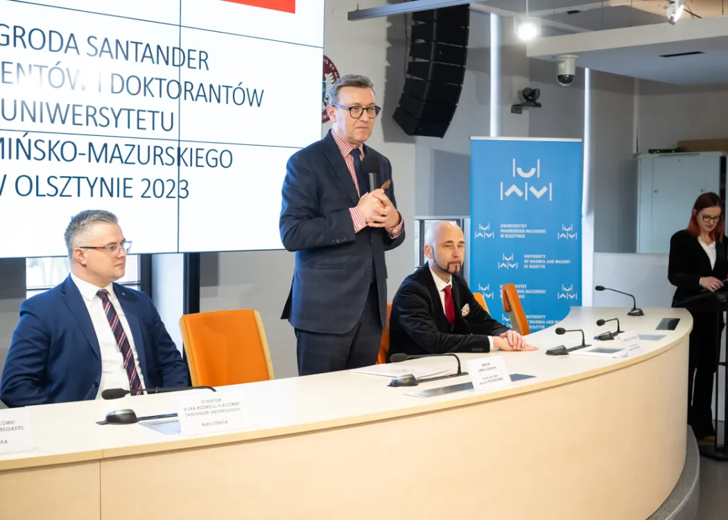 Wręczenie nagród Santander