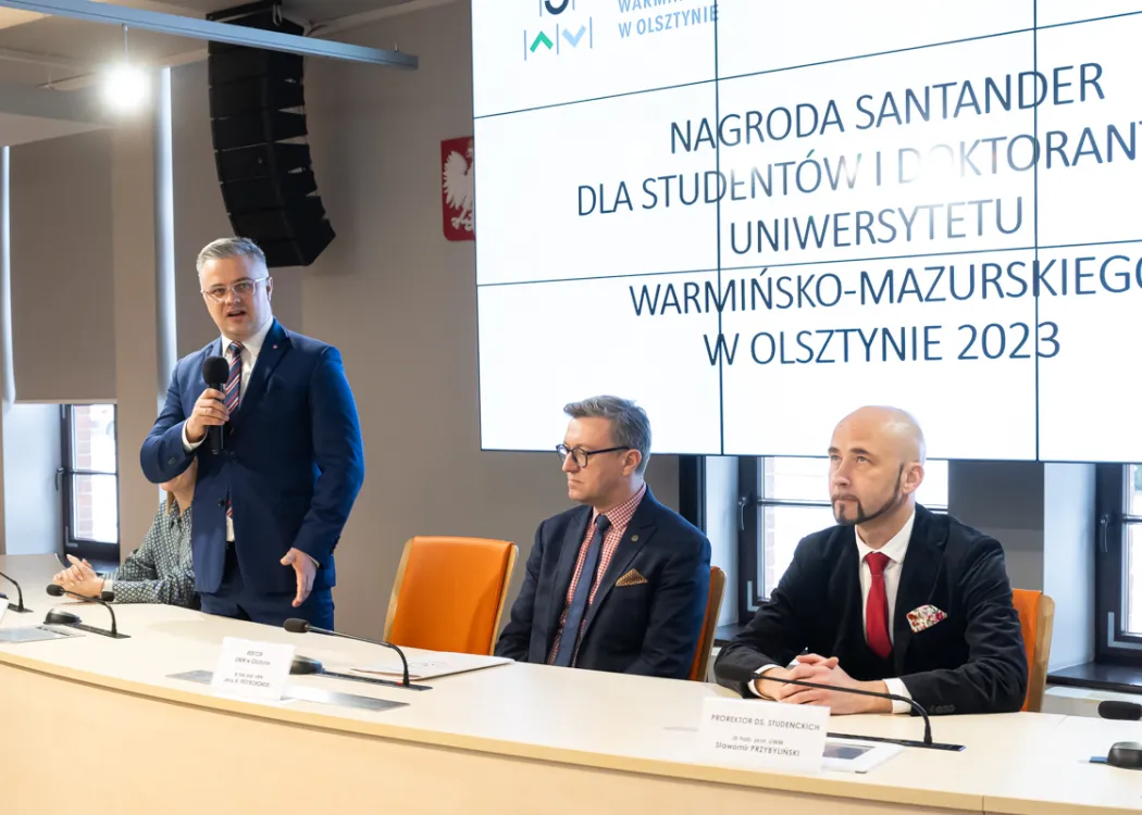 Wręczenie nagród Santander