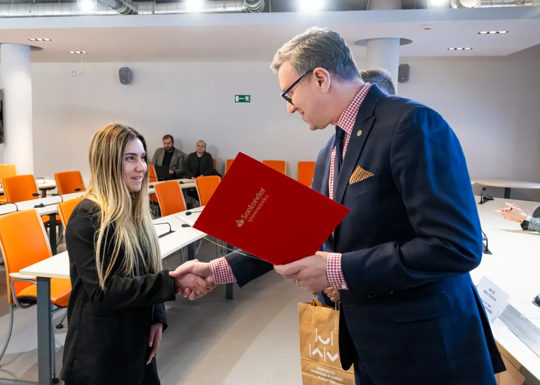 Wręczenie nagród Santander