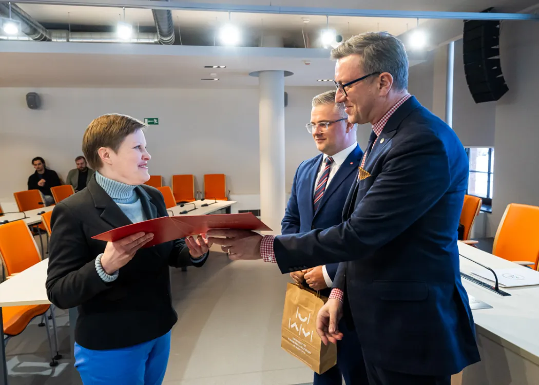 Wręczenie nagród Santander