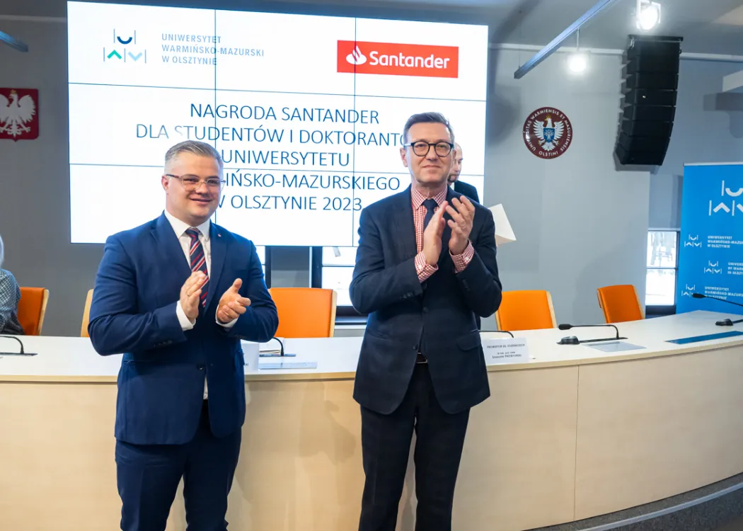 Wręczenie nagród Santander