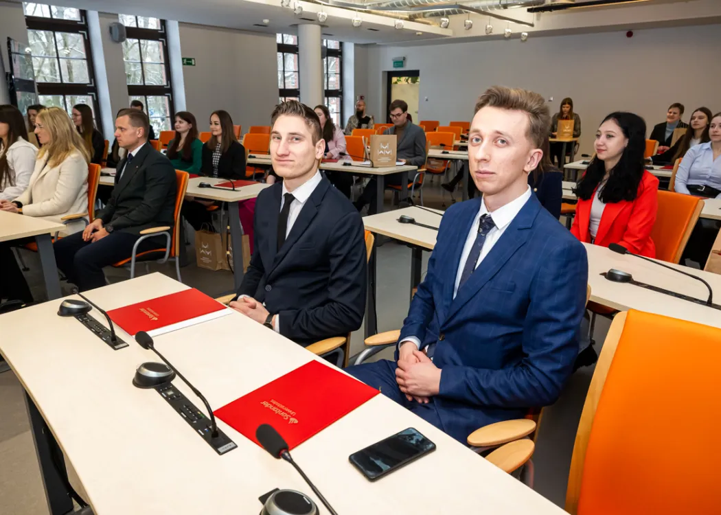 Wręczenie nagród Santander