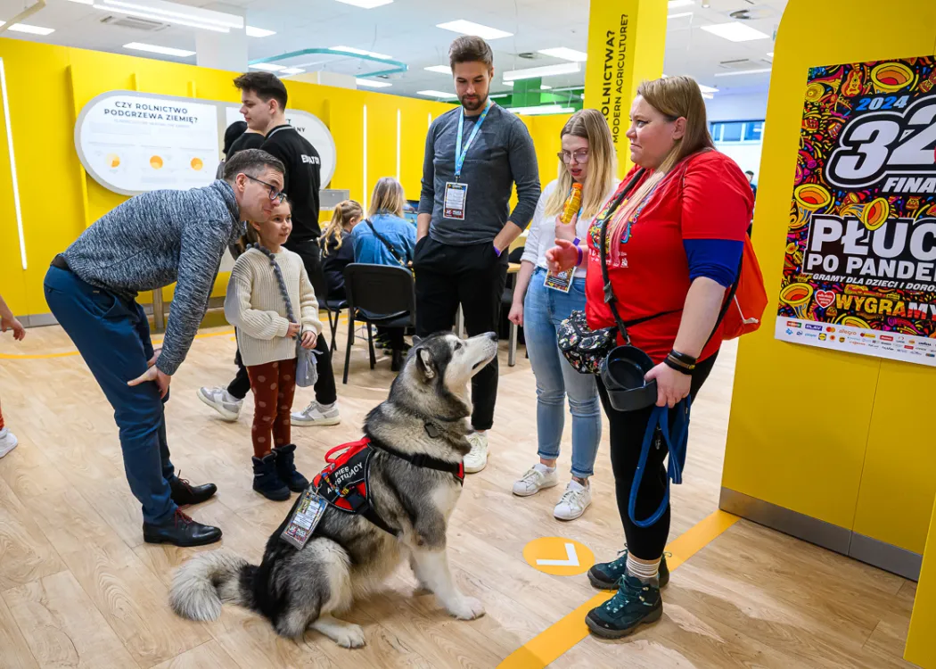 Sztab WOŚP 2024 na UWM w Olsztynie. Finał w Kortosferze 