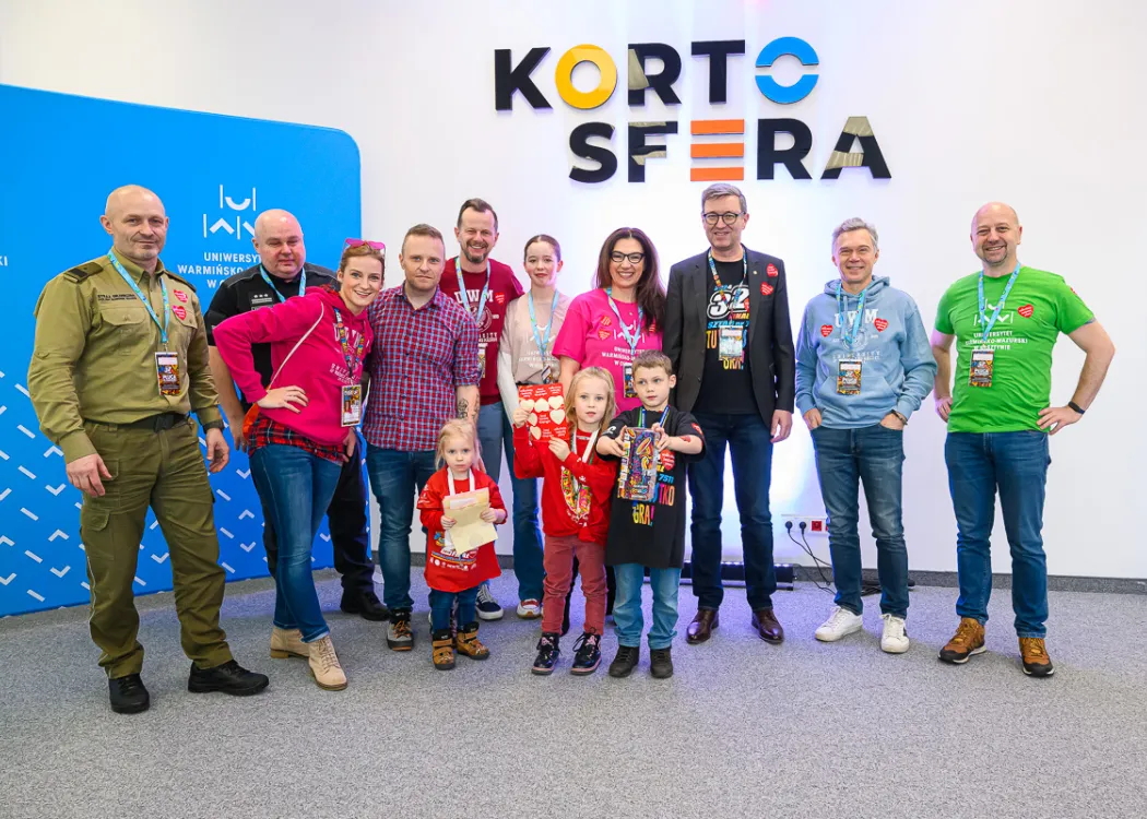Sztab WOŚP 2024 na UWM w Olsztynie. Finał w Kortosferze 