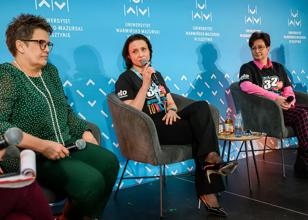 Sztab WOŚP 2024 na UWM w Olsztynie. Finał w Kortosferze 