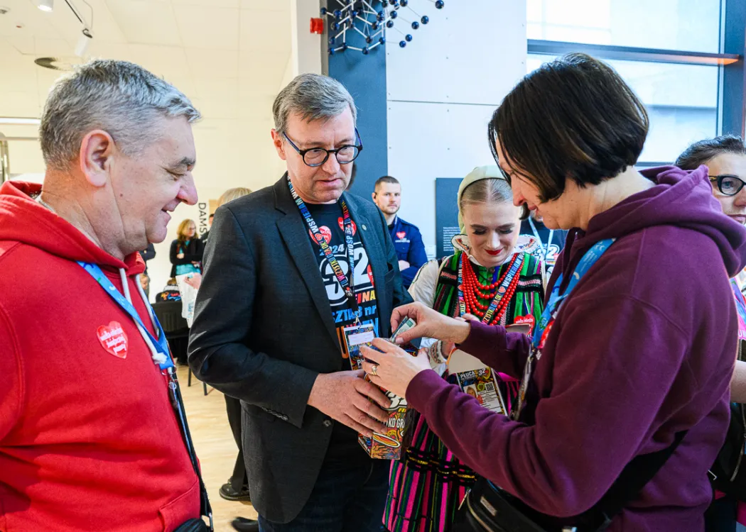 Sztab WOŚP 2024 na UWM w Olsztynie. Finał w Kortosferze 