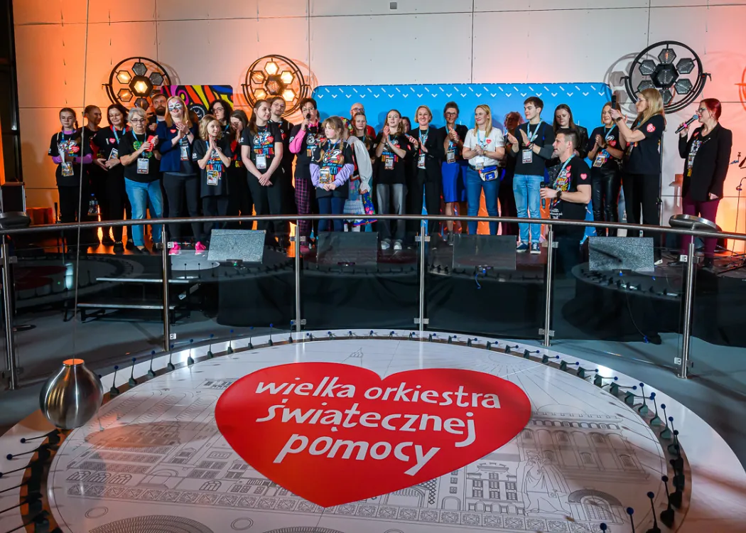 Sztab WOŚP 2024 na UWM w Olsztynie. Finał w Kortosferze 