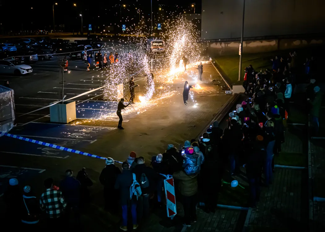 Sztab WOŚP 2024 na UWM w Olsztynie. Finał w Kortosferze 