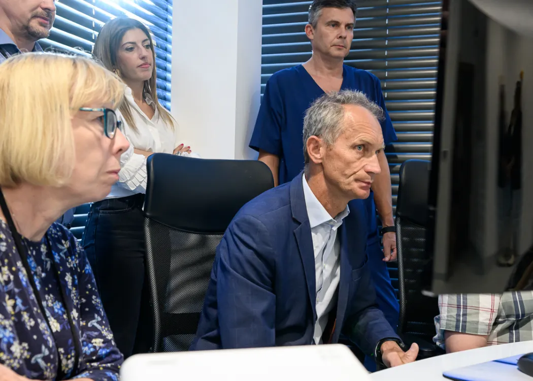 Pierwszy zabieg ZAP-X w Ośrodku Radiochirurgii Mózgu, Głowy i Szyi w USK w Olsztynie 