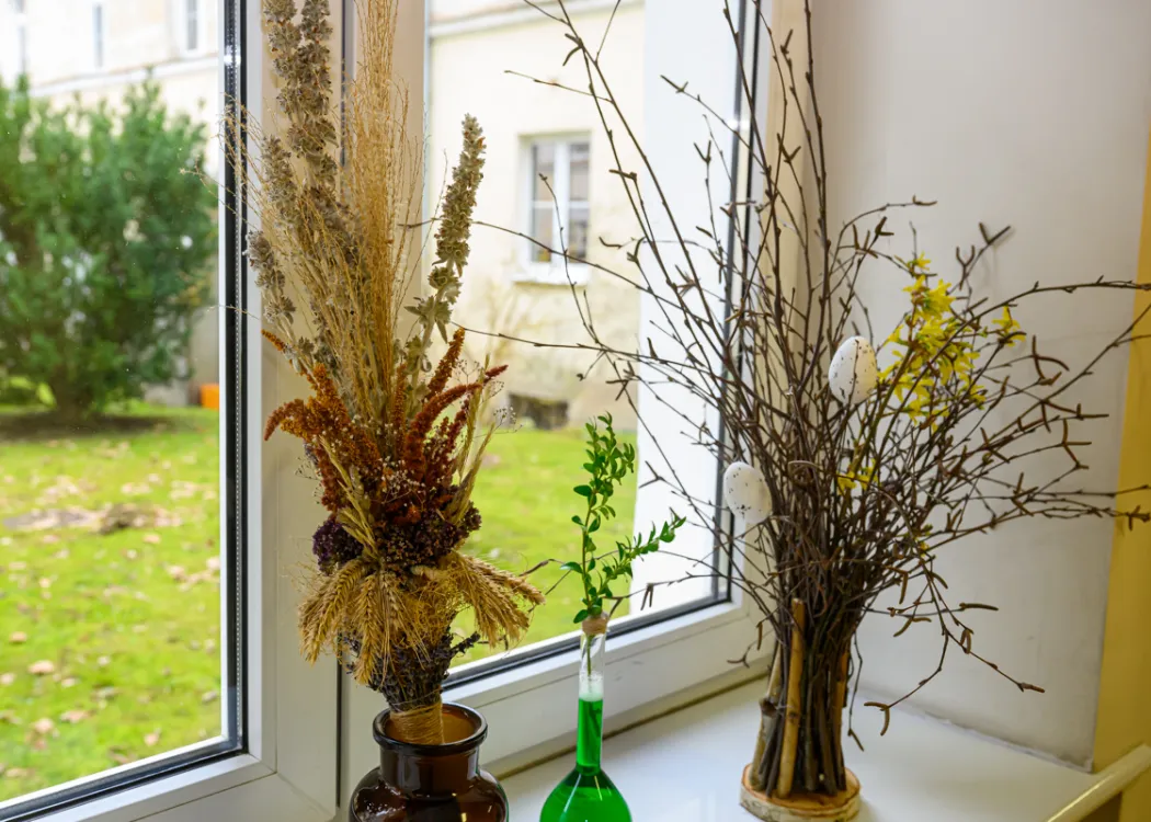 Wystawa palm wielkanocnych na WRiL UWM