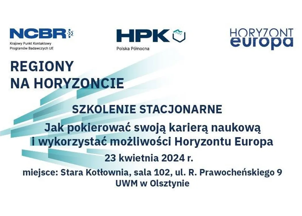 plakat dotyczący szkolenia