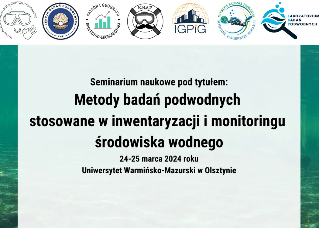 grafika z informacją o seminarium wodnym