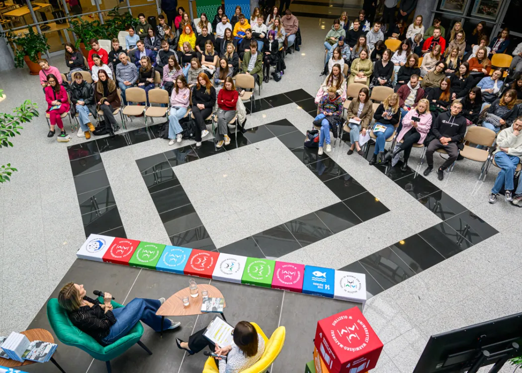 spotkanie z Katarzyną Zajączkowską na UWM