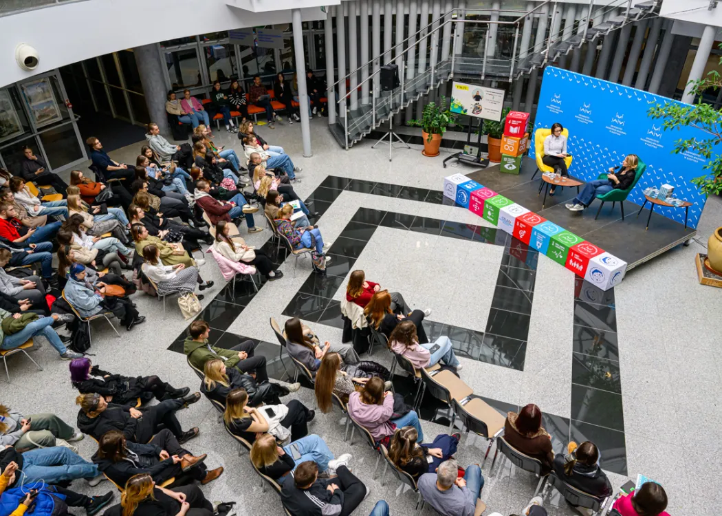 spotkanie z Katarzyną Zajączkowską na UWM