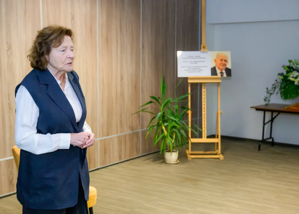 uroczystość nadania auli Wydziału Lekarskiego imienia prof. Wojciecha Rowińskiego oraz sali SOR imienia prof. Andrzeja Zawadzkiego.