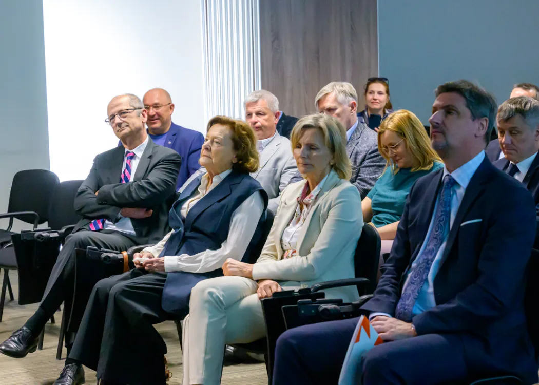 uroczystość nadania auli Wydziału Lekarskiego imienia prof. Wojciecha Rowińskiego oraz sali SOR imienia prof. Andrzeja Zawadzkiego.