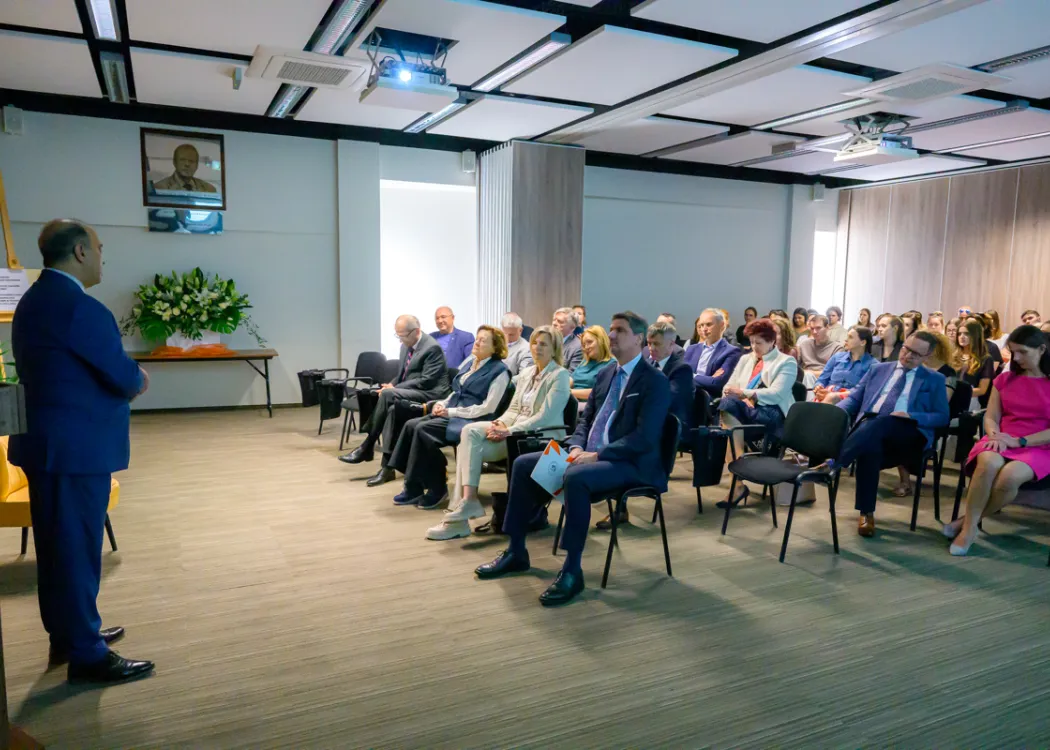 uroczystość nadania auli Wydziału Lekarskiego imienia prof. Wojciecha Rowińskiego oraz sali SOR imienia prof. Andrzeja Zawadzkiego.
