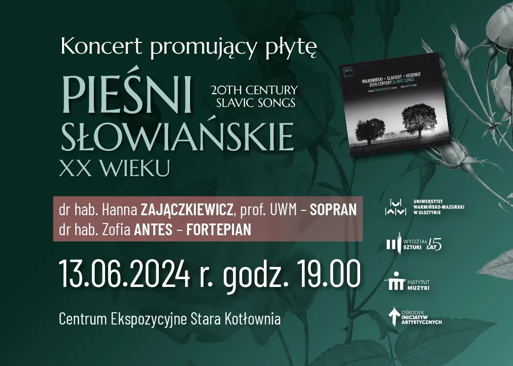 plakat o pieśniach słowiańskich