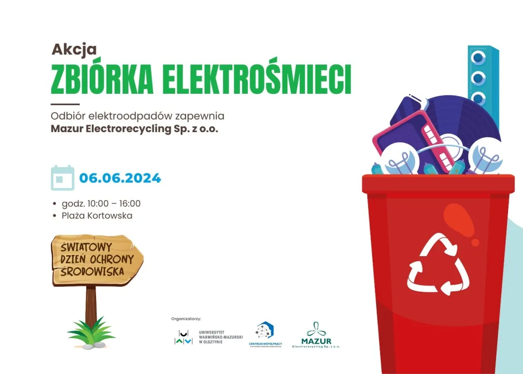 Grafika o zbiórce elektrośmieci